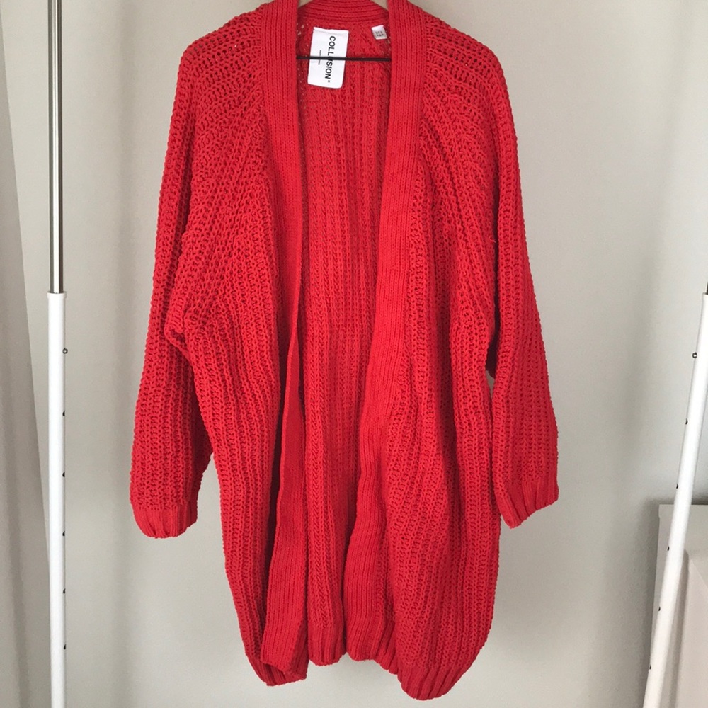 COLLUSION Knit Cardigan